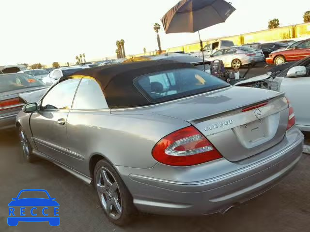 2005 MERCEDES-BENZ CLK 500 WDBTK75G65T037306 зображення 2