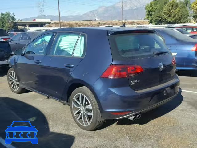 2016 VOLKSWAGEN GOLF S/SE 3VW217AU5GM023827 image 2