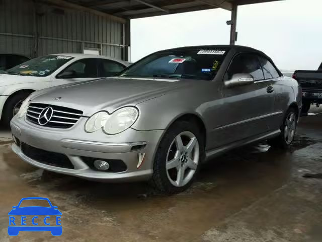 2005 MERCEDES-BENZ CLK 500 WDBTK75G75T036522 зображення 1