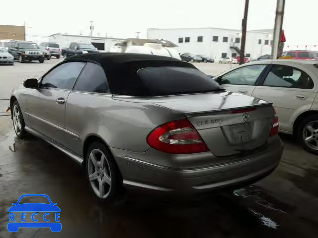 2005 MERCEDES-BENZ CLK 500 WDBTK75G75T036522 image 2