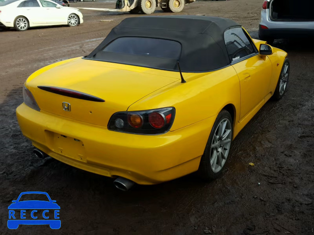 2008 HONDA S2000 JHMAP21448S001194 image 3