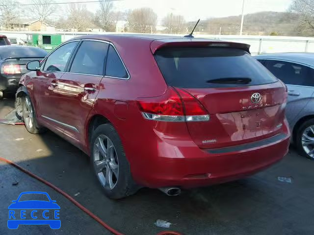 2012 TOYOTA VENZA LE 4T3BK3BB8CU069635 image 2