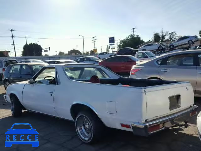 1984 CHEVROLET EL CAMINO 1GCCW80H2ER140540 image 2