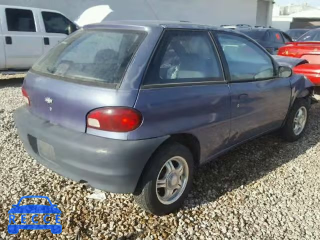 1998 CHEVROLET METRO 2C1MR2260W6700716 зображення 3