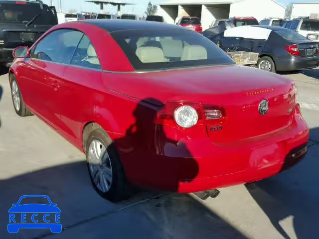 2008 VOLKSWAGEN EOS TURBO WVWBA71F38V052285 image 2