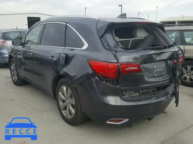 2014 ACURA MDX ADVANC 5FRYD4H80EB028249 image 2