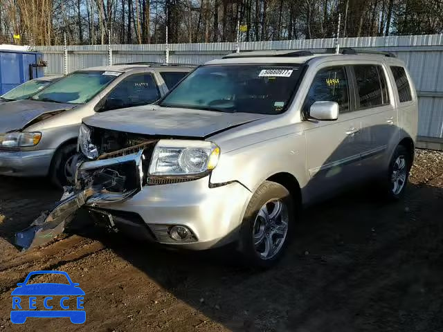 2013 HONDA PILOT EXLN 5FNYF4H70DB024493 image 1