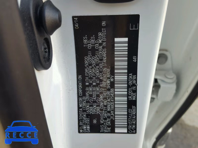 2014 LEXUS LX 570 JTJHY7AX0E4154088 image 9