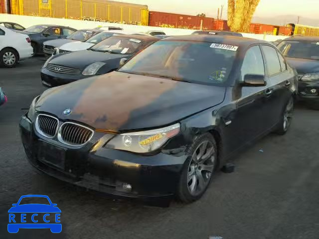 2007 BMW 550 I WBANB53517CP05707 image 1