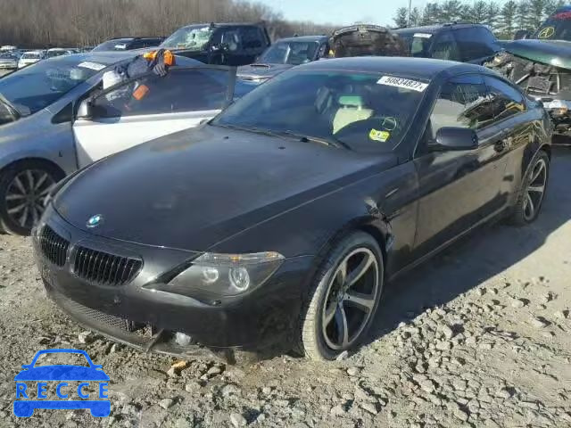 2007 BMW 650 I WBAEH13507CR51414 зображення 1