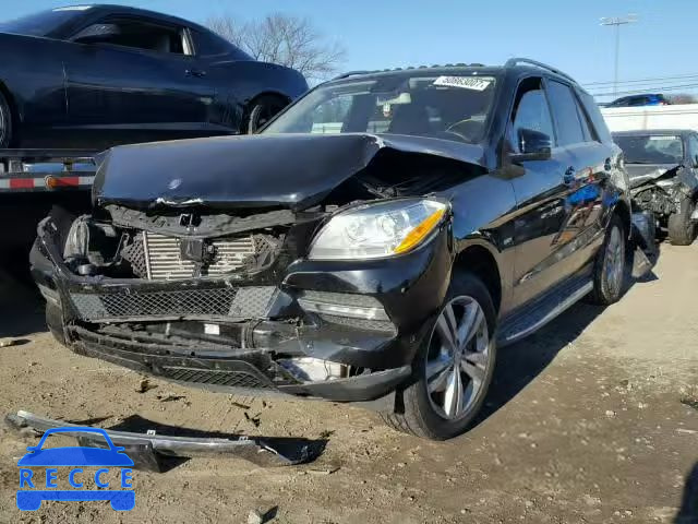 2012 MERCEDES-BENZ ML 350 BLU 4JGDA2EB8CA046710 зображення 1