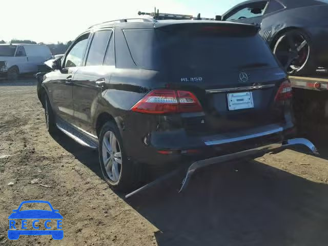 2012 MERCEDES-BENZ ML 350 BLU 4JGDA2EB8CA046710 зображення 2