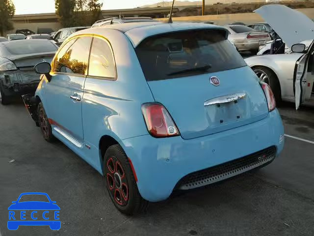 2016 FIAT 500 ELECTR 3C3CFFGE8GT227969 image 2