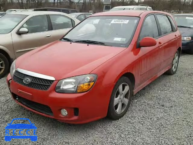 2009 KIA SPECTRA SX KNAFE242395025569 image 1