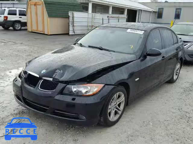 2008 BMW 328 XI SUL WBAVC73548KP39155 зображення 1