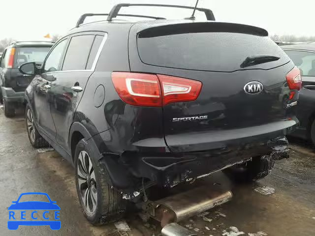 2013 KIA SPORTAGE S KNDPCCA65D7383179 image 2