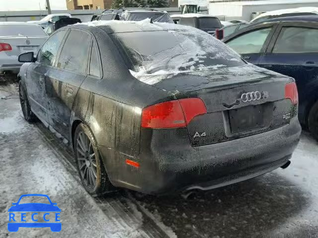 2008 AUDI A4 S-LINE WAUEF78E28A160347 image 2