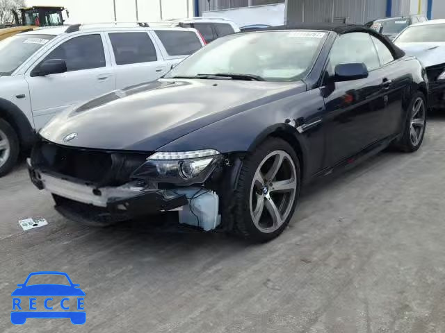 2008 BMW 650 I WBAEB53548CX61495 image 1