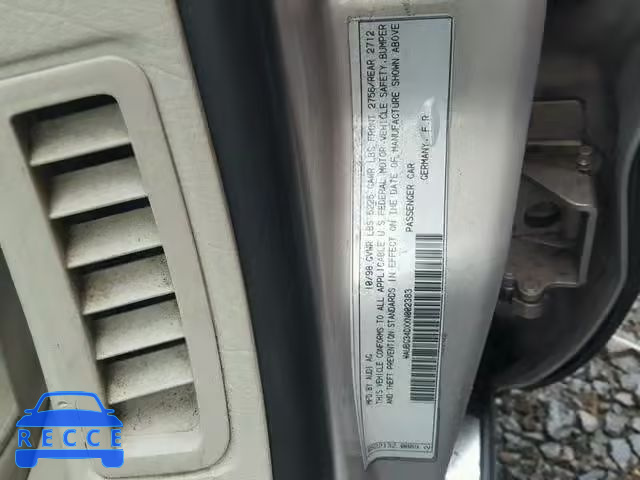 1999 AUDI A8 QUATTRO WAUBG34DXXN002383 image 9