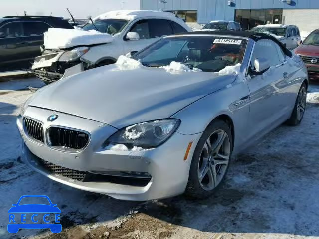 2012 BMW 650 I WBALZ3C51CDL73098 image 1