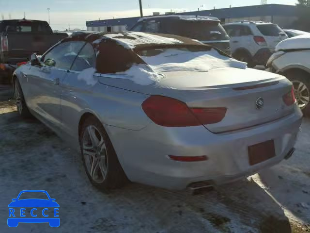 2012 BMW 650 I WBALZ3C51CDL73098 image 2