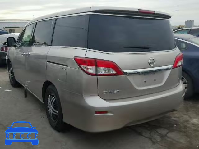 2011 NISSAN QUEST S JN8AE2KP9B9009875 зображення 2