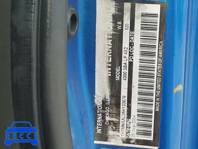 2005 INTERNATIONAL 4000 4300 1HTMNAAL05H133676 image 9