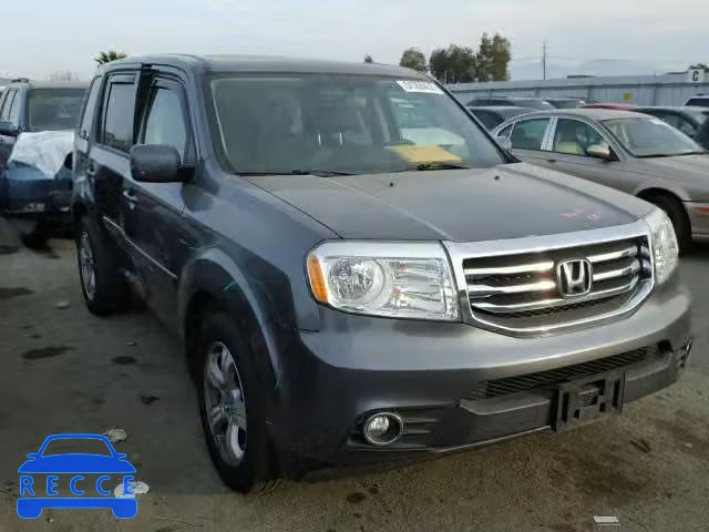 2013 HONDA PILOT EXLN 5FNYF4H75DB068828 image 0
