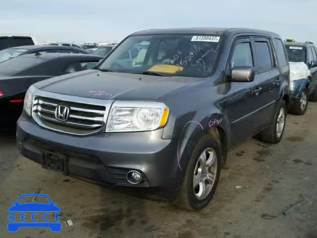 2013 HONDA PILOT EXLN 5FNYF4H75DB068828 image 1
