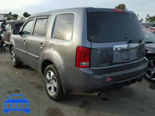 2013 HONDA PILOT EXLN 5FNYF4H75DB068828 image 2
