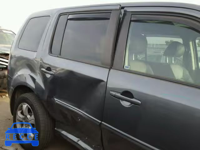 2013 HONDA PILOT EXLN 5FNYF4H75DB068828 image 8