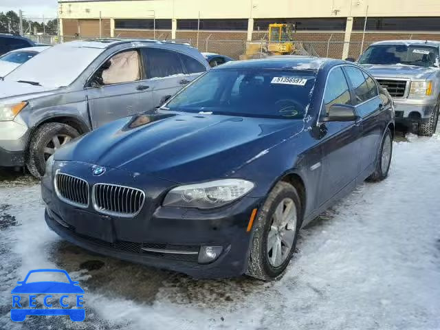 2013 BMW 528 XI WBAXH5C54DD108483 зображення 1