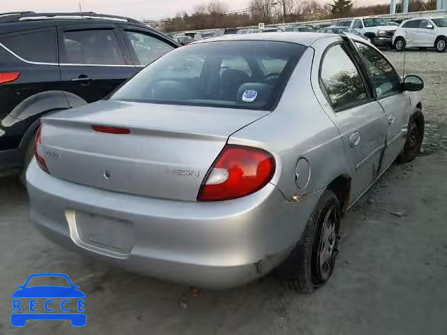 2000 DODGE NEON BASE 1B3ES46C2YD749753 зображення 3