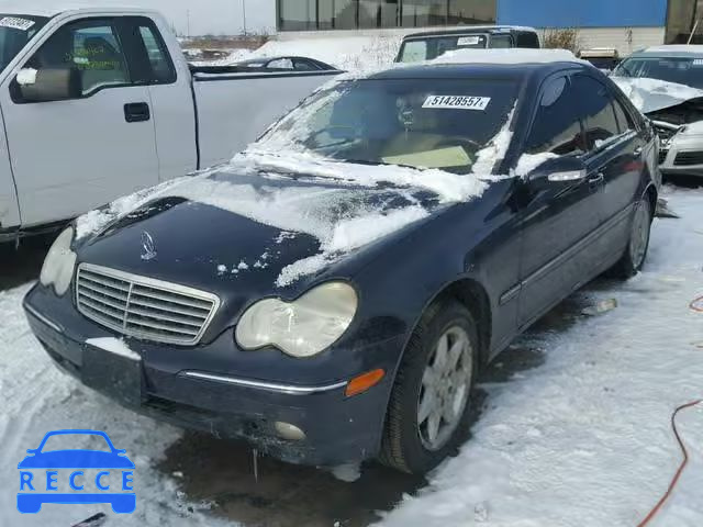 2004 MERCEDES-BENZ C 240 4MAT WDBRF81J04F445321 зображення 1