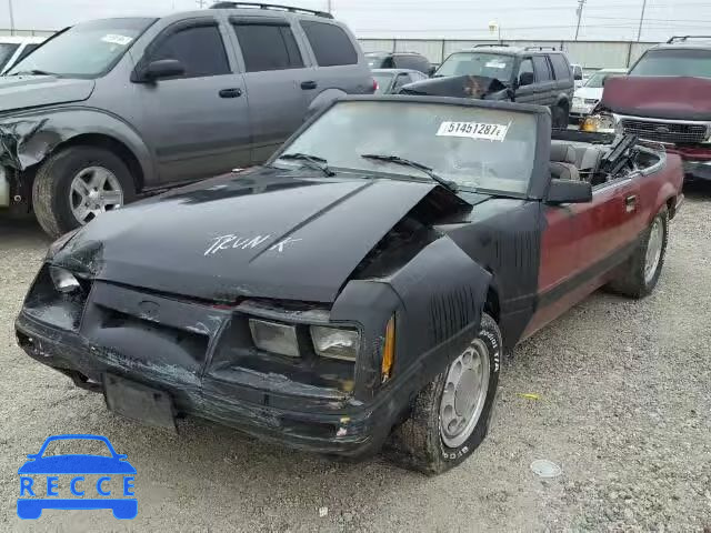 1986 FORD MUSTANG LX 1FABP27M8GF314758 Bild 1