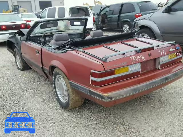 1986 FORD MUSTANG LX 1FABP27M8GF314758 image 2
