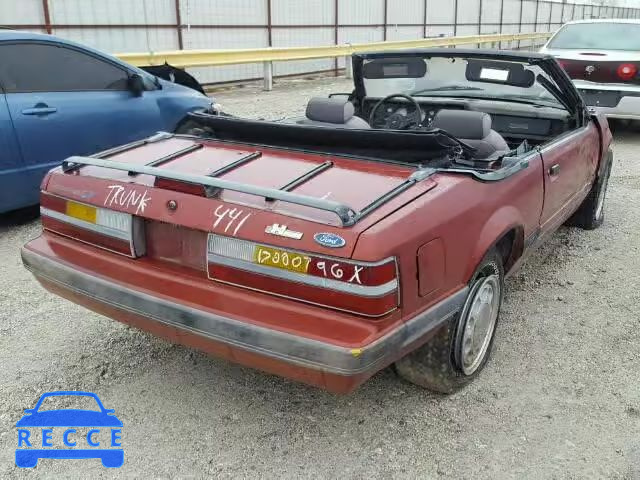 1986 FORD MUSTANG LX 1FABP27M8GF314758 Bild 3