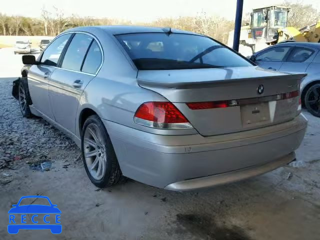 2002 BMW 745 I WBAGL63432DP60360 Bild 2