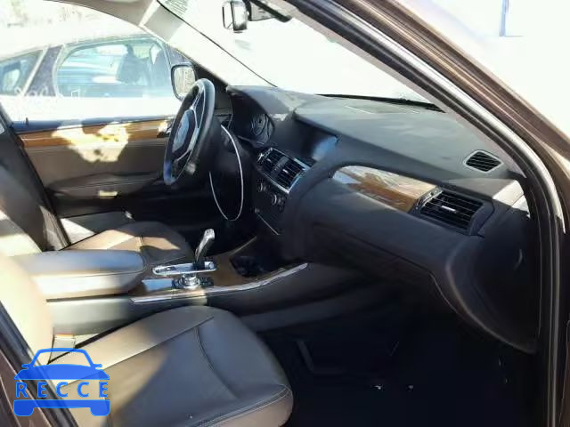 2012 BMW X3 XDRIVE3 5UXWX7C55CL737847 зображення 4