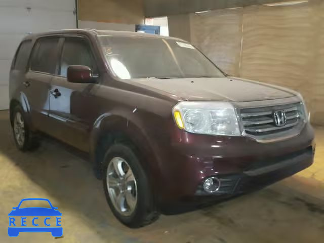 2013 HONDA PILOT EXLN 5FNYF4H7XDB032620 image 0