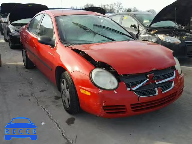 2004 DODGE NEON BASE 1B3ES26C64D530261 image 0