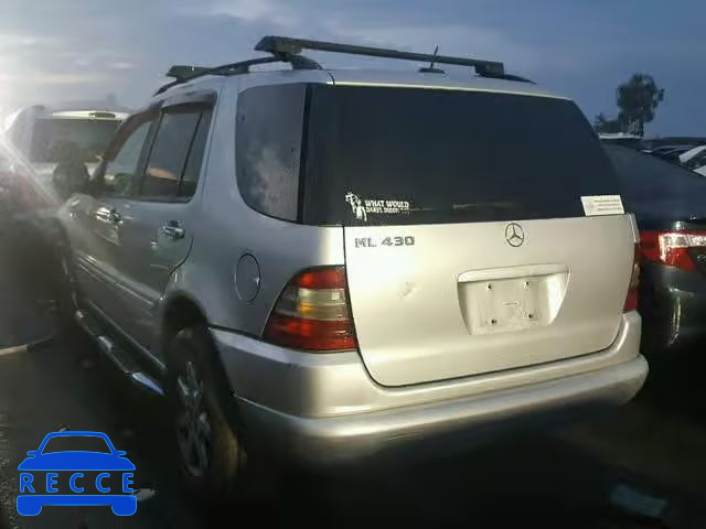 2000 MERCEDES-BENZ ML 430 4JGAB72EXYA174143 зображення 2