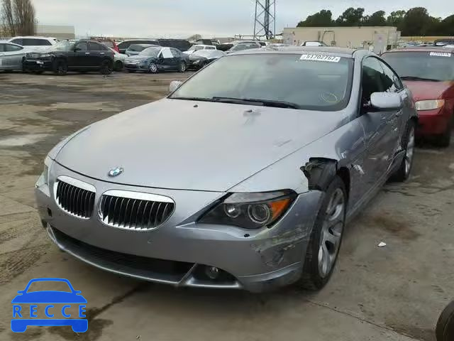 2006 BMW 650 I WBAEH13496CR46248 зображення 1