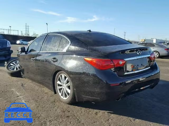 2017 INFINITI Q50 BASE JN1CV7AP4HM640321 зображення 2