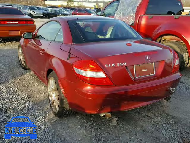 2006 MERCEDES-BENZ SLK 350 WDBWK56F86F083629 зображення 2