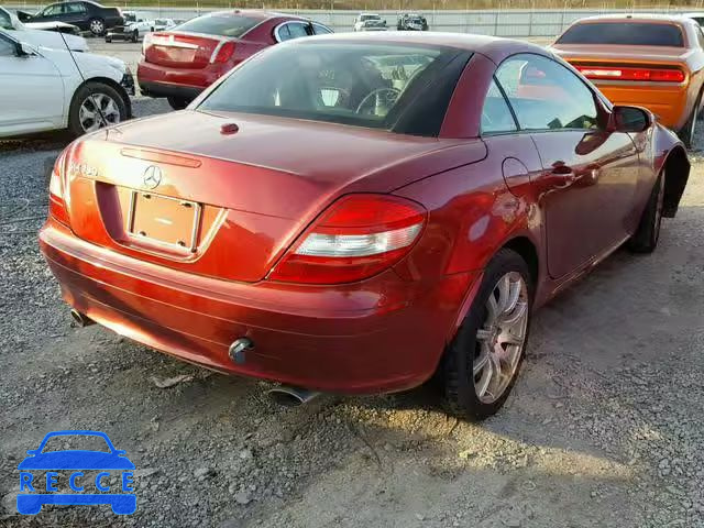 2006 MERCEDES-BENZ SLK 350 WDBWK56F86F083629 зображення 3