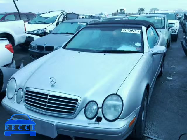 2003 MERCEDES-BENZ CLK 430 WDBLK70G23T138668 зображення 1