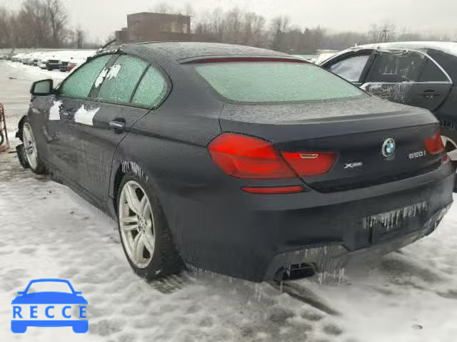 2015 BMW 650 XI WBA6B4C5XFD761023 зображення 2