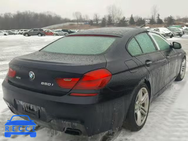 2015 BMW 650 XI WBA6B4C5XFD761023 зображення 3