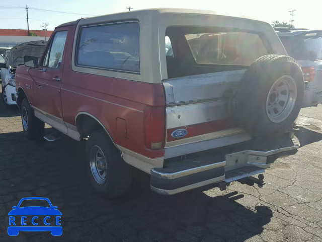 1990 FORD BRONCO U10 1FMEU15H5LLB28988 image 2